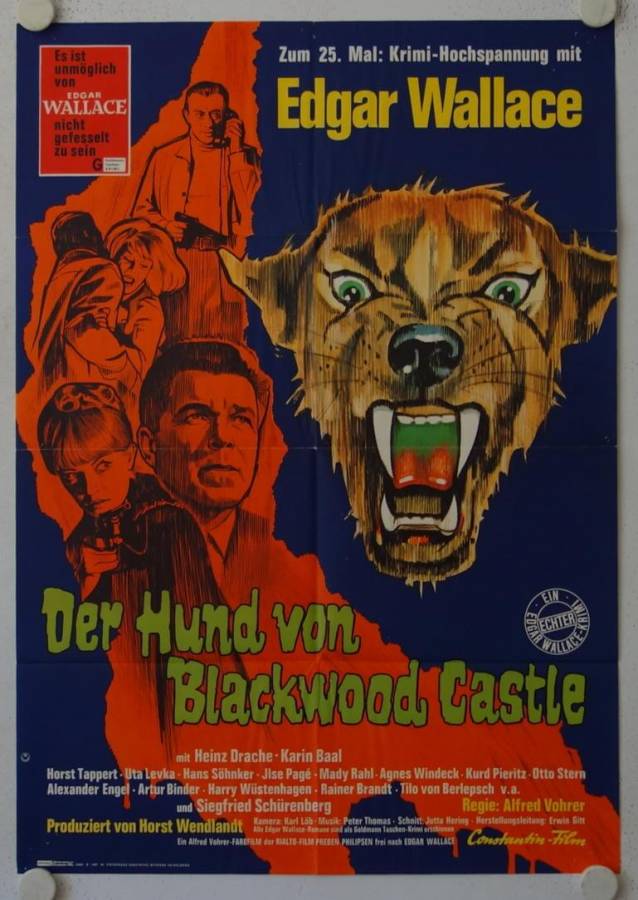 The Horror of Blackwood Castle original release german movie poster